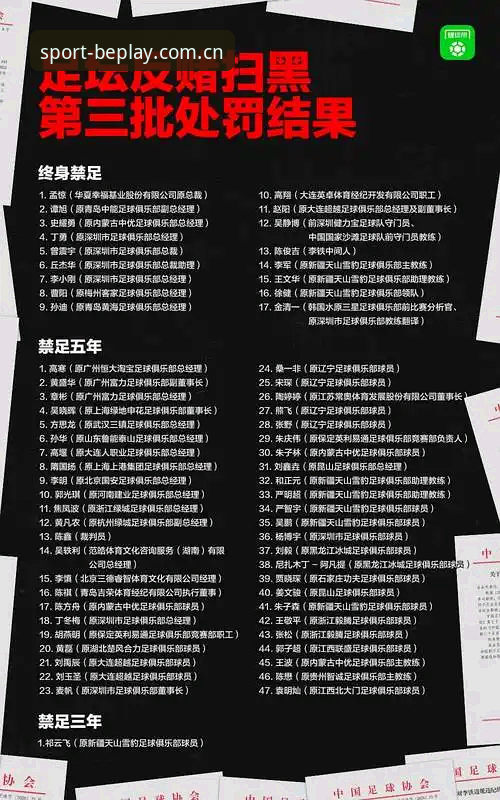 资深用户分享：从足协禁足名单看中国足球乱象，beplay体育平台观赛心得